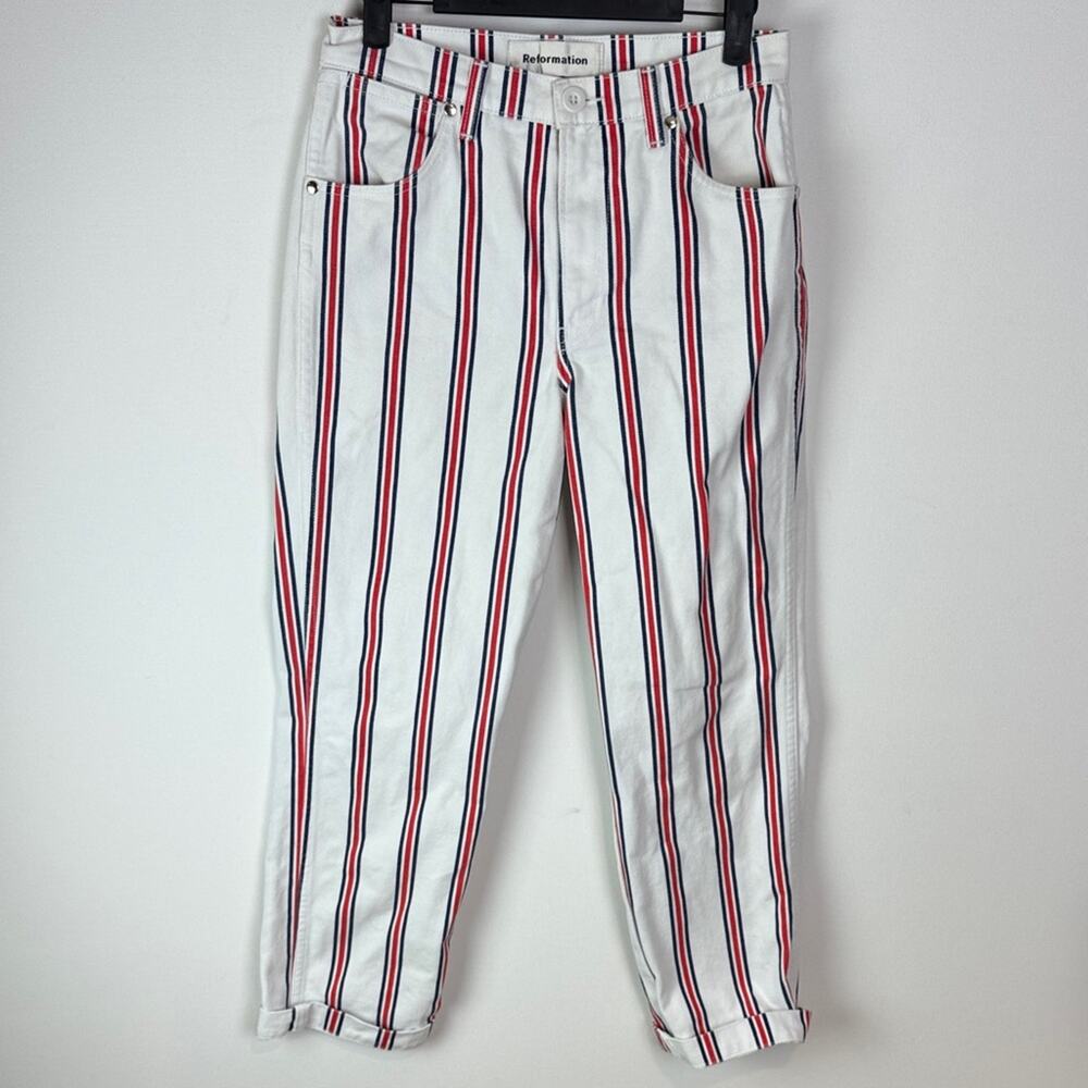 Reformation White Jeans - Women's 26 - Picture 1 of 4